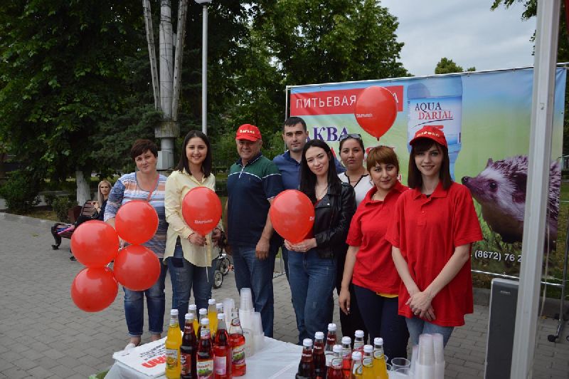 ООО ВПБЗ «Дарьял» провел праздничное мероприятие в г.Моздок, приуроченное к дню России.